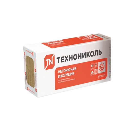 Утеплитель фасадный ТЕХНОФАС 1200х600х100мм (3шт; 4,32м2; 0,216м3) Технониколь